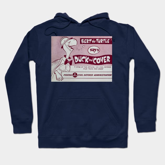 Duck and Cover Hoodie by thadz